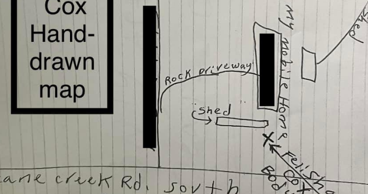 Executed killer’s hand drawn map shows body of missing victim was buried at his local residence
