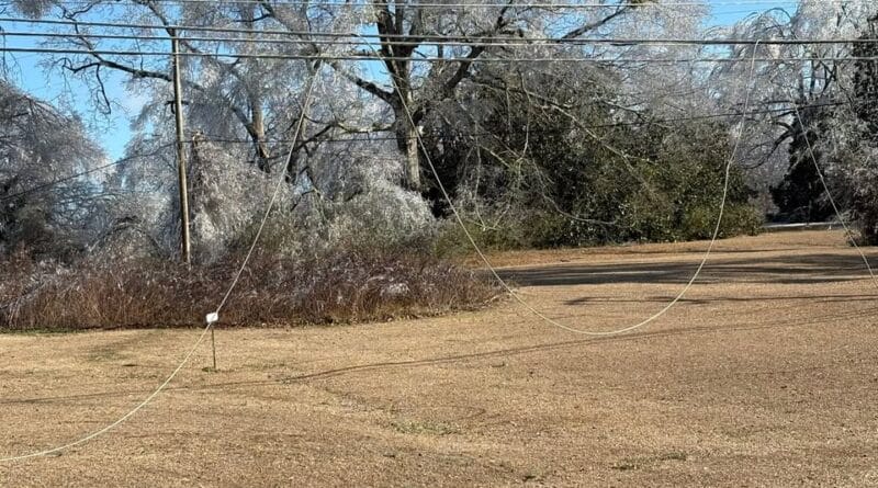 Approximately 10,000 customers remain without power after outage in Pontotoc County Photos from Pontotoc Electric Power Association's post