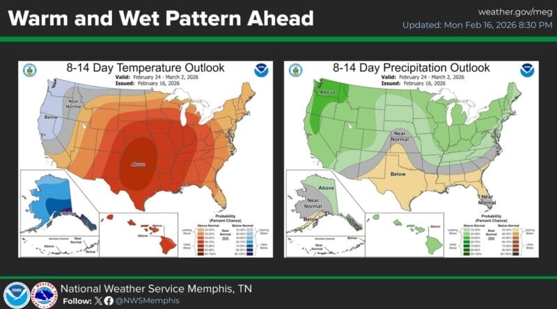 Weather forecast: Warmer, wetter end of month after cold front After a cold frontal passage next weekend, the end of the month is looking to be both warmer and sli