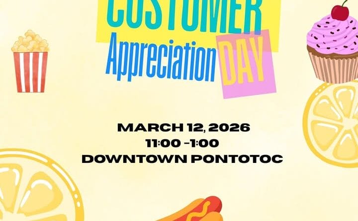 Businesses Invited to Participate in Customer Appreciation Day in Pontotoc 📣 Calling All Businesses!