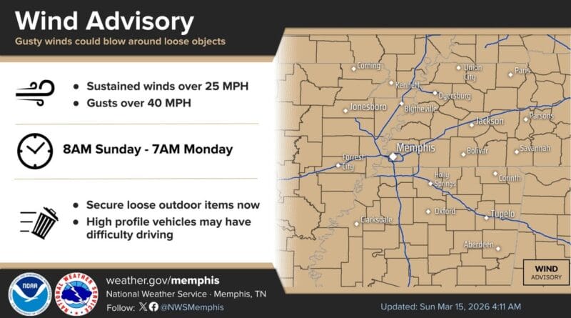 Severe thunderstorms, cold front to impact Tennessee area this week Photos from US National Weather Service Memphis Tennessee's post