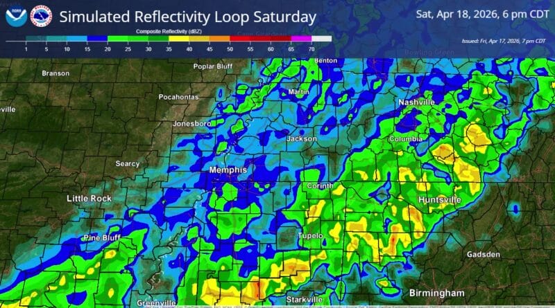 Cold front to bring increased thunderstorms to Mid-South overnight Shower chances sporadic thunderstorm chances will begin to increase overnight as a cold front approa