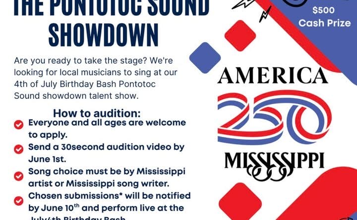 Pontotoc invites residents to showcase talent for upcoming event ❤️🤍💙Does Pontotoc got talent?❤️🤍💙