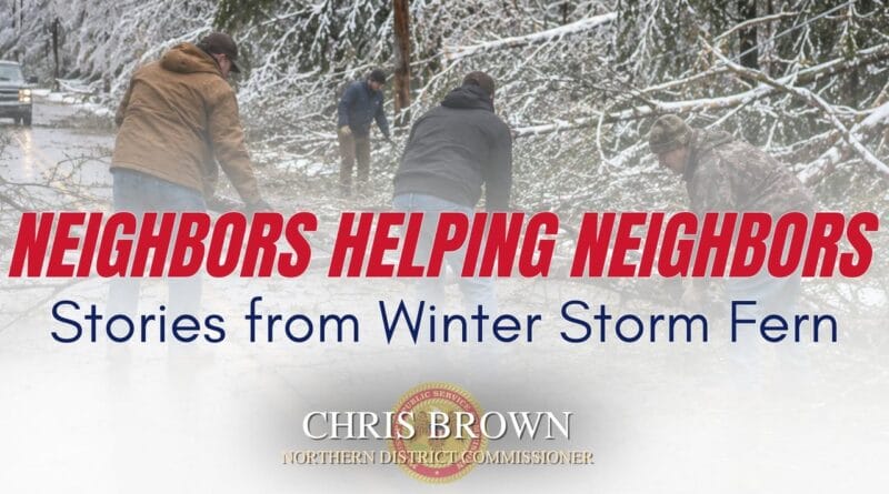 Winter Storm Fern Highlights Community Resilience in North Mississippi Winter Storm Fern brought challenges to communities across North Mississippi, but it also brought ou