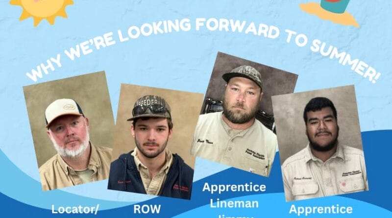 Summer Arrives Later This Month, Say PEPA Employees Summer's coming later this month
