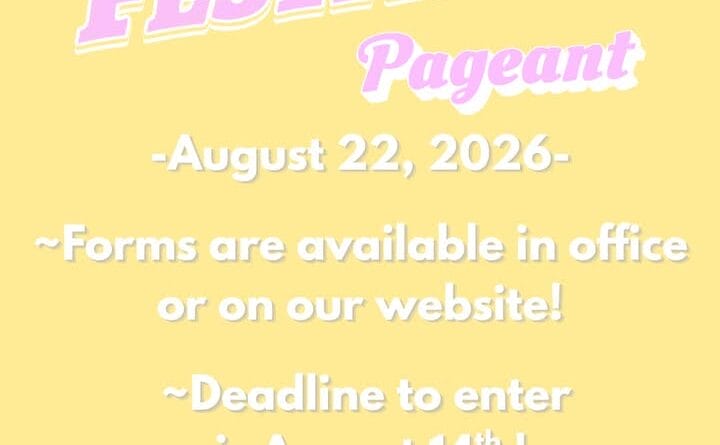 Sign Up Now for the Bodock Pageant in Pontotoc It’s not too late to sign up your babies for the Bodock Pageant!!
