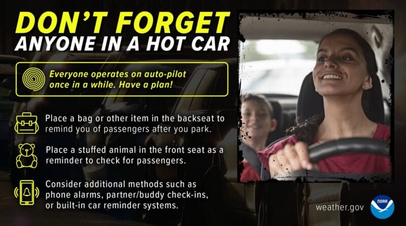 Temperatures Rise, Officials Urge Caution to Prevent Heat-Related Incidents Photos from US National Weather Service Memphis Tennessee's post