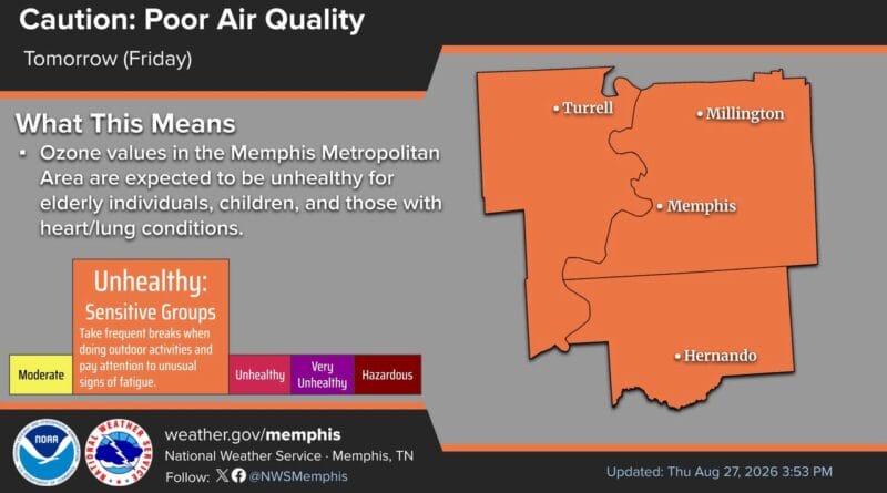 Air Quality Alert Issued for Metro Area on Friday Heads up Friday!