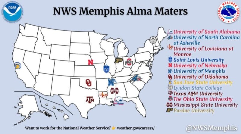 NWS Memphis Employees Come from Diverse College Backgrounds Wondering where NWS Memphis employees go to school?