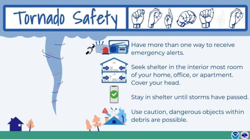 Tornadoes can strike anytime, anywhere, experts warn 🌪 Tornadoes can strike at any time of the day, anywhere