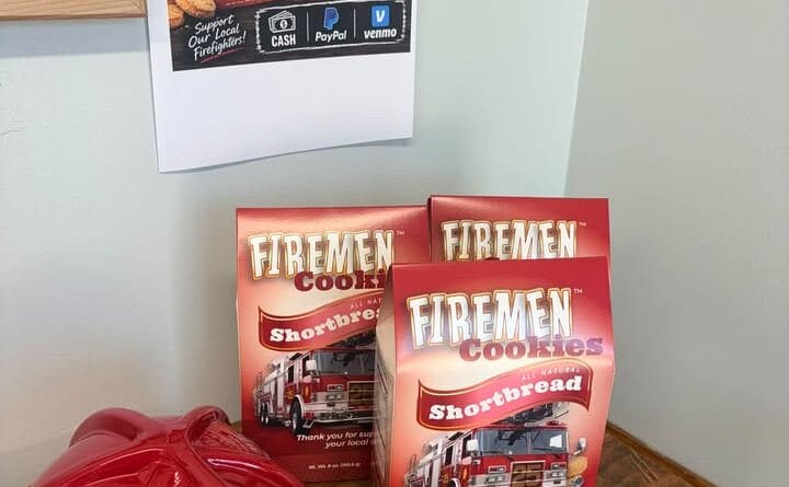Ecru Volunteer Fire Department Offers Cookies to Support Local Firefighters Stop by Town Hall and pick up some Fireman Cookies!